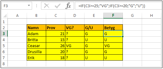 Nästlade villkor (Funktion_om02.xlsx)